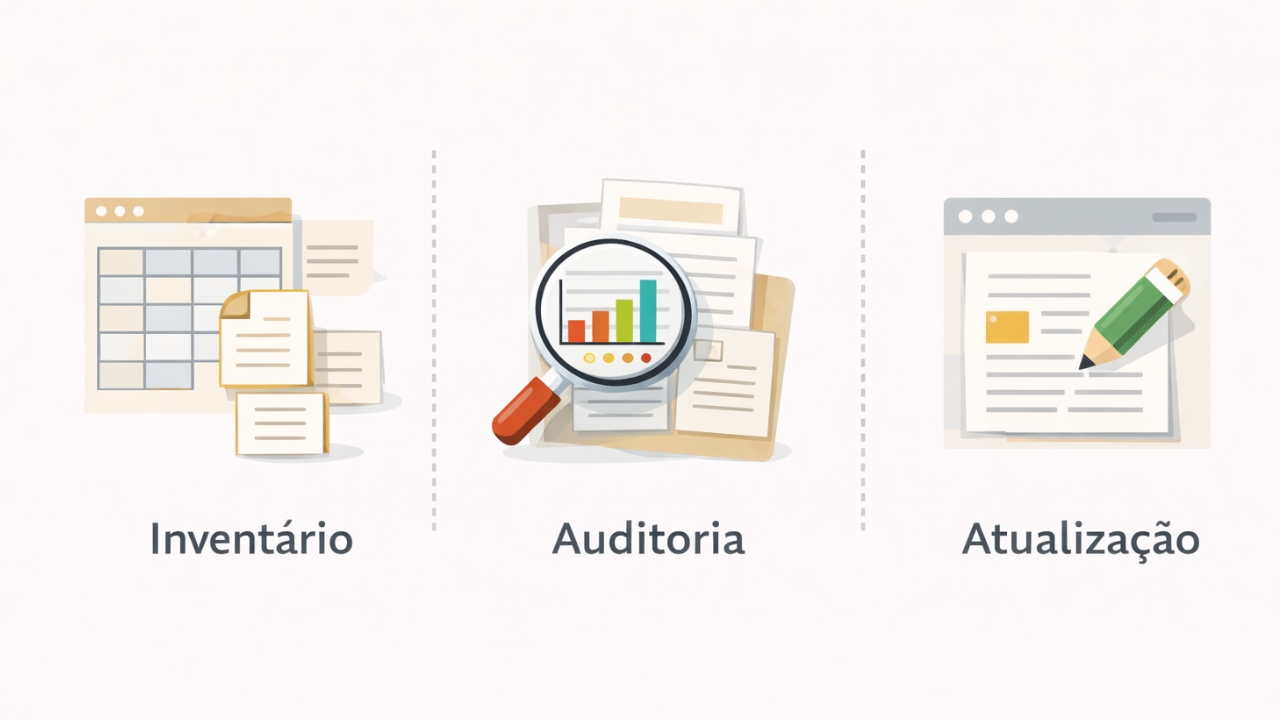 auditoria de conteúdo